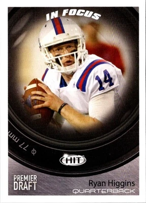 2017 SAGE HIT Ryan Higgins #123 Louisiana Tech Bulldogs Football Card - Image 1 of 2