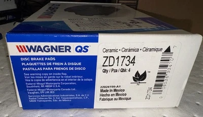 Jeep Cherokee Wagner QS Brake Pads - REAR - Image 1 of 3