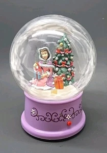 Disney Belle Beauty @ Beast Gemmy Musical Snow Globe Snowglobe AIR BLOWN #19158 - Picture 1 of 4