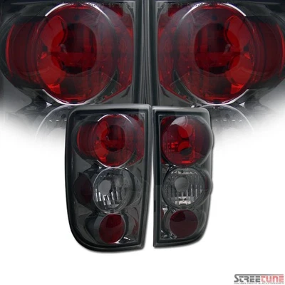 Smoke Altezza Tail Light Brake Lamp For 95+ Chevy S10 Blazer GMC S15 Jimmy Envoy Foto 1 de 3