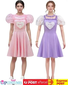 Adults Melanie Martínez K-12 Cry Baby Cosplay Costume School Uniform Dress Party - Picture 1 of 12