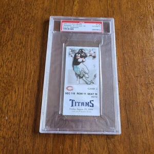 2000 Chicago Bears Tennessee Titans PSA Authentic Ticket Stub Walter Payton  - Bild 1 von 7