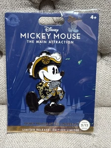 Disney Mickey Mouse Main Attraction 2/12 Series Pirates of Caribbean Pin LR - Picture 1 of 2