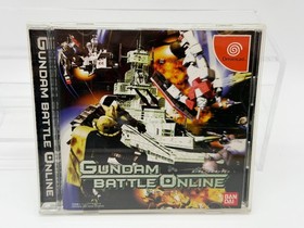 GUNDAM BATTLE ONLINE Sega Dreamcast JAPAN-Lock Ver