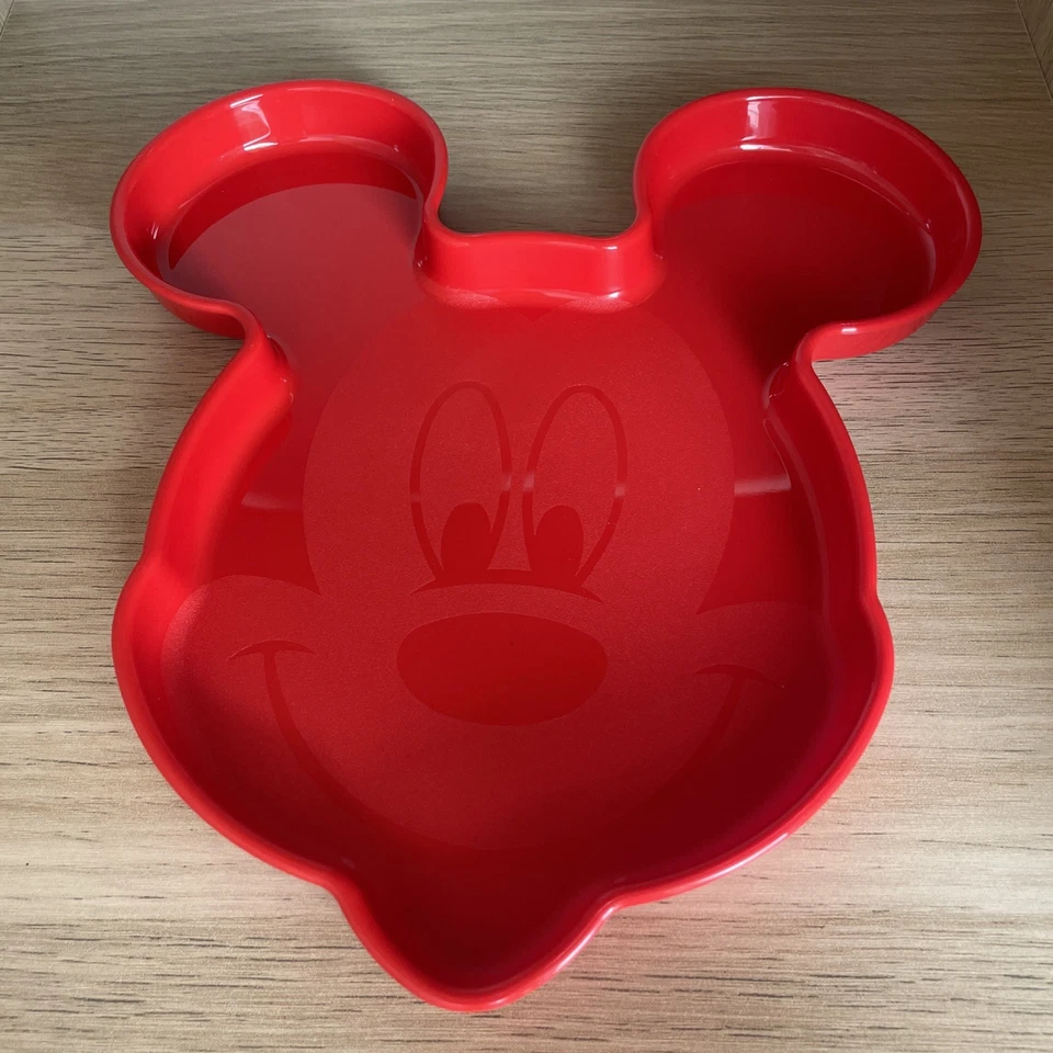 Tupperware Mickey Mouse Teller Rot Neu - Bild 1 von 1
