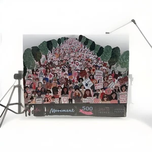 Wander Puzzle Co "The Movement" Erwachsene 500 Teile Neu * Womens Empowerment - Bild 1 von 2