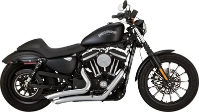 Vance & Hines Big Radius Chrome 2-into-2 Exhaust System (26367) - Image 1 of 2