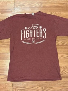 Foo Fighters T-Shirt 100% Organic Official Dave Grohl Band Logo Herren Medium - Bild 1 von 3