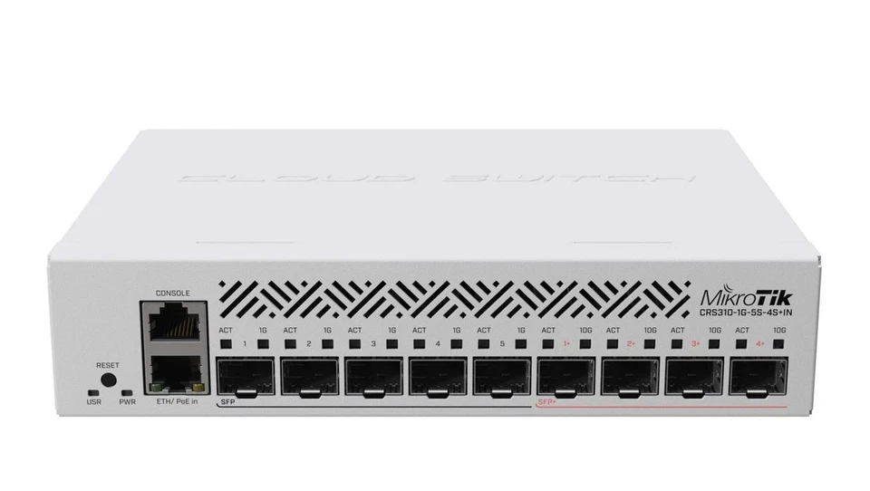 Switch Mikrotik CRS310-1G-5S-4S IN