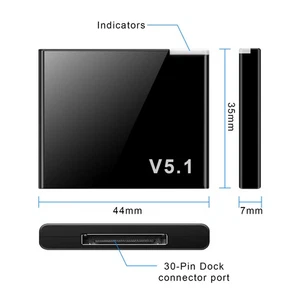 Adaptateur de récepteur audio Bluetooth pour Ipod Iphone 30-Pin Sound Dock - Photo 1/6
