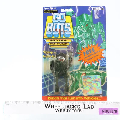 Vamp Enemy Robot Monster 3D Sticker Gobots 1985 Tonka Action Figure NEW SEALED - Image 1 of 4