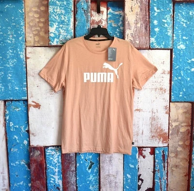 Camiseta Para Hombre Puma Brezo Ropa Activa Camiseta Manga Corta GRANDE Rosa Arena NUEVA Foto 1 de 4