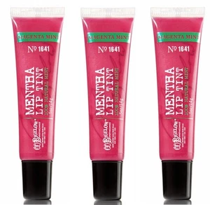 Bath & Body Works C.O. Bigelow Mentha Lip Tint 3 Pack Magenta Mint #1641 - Picture 1 of 1
