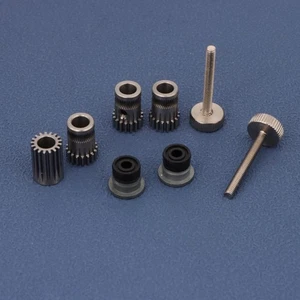 Dual Drive Gear Hardened Steel Upgrade Kit Extruder Drivegear For 3D Printer - Photo 1/14
