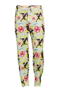 Marvel Spider-Man: Into The Spider-Verse Mens Lounge Sleep Pajama Bottom Size XL - Picture 1 of 4