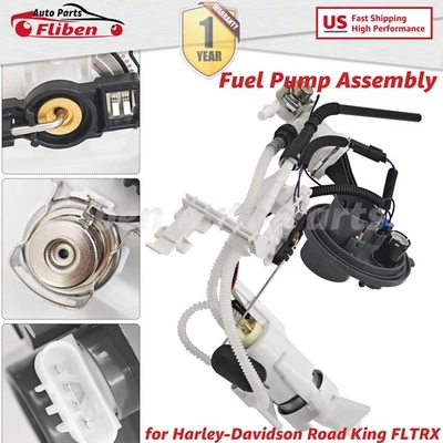 Conjunto de bomba de combustible 7506908D para Harley-Davidson Touring FLHT FLHX FLTR 2008-2023 Foto 1 de 4