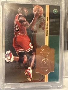 1998-99 Upper Deck SPx Finite #1, MICHAEL JORDAN Chicago Bulls, HOF, GOAT - Picture 1 of 7