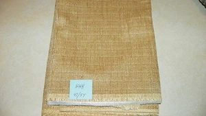 Gelbgold Stria Chenille Polsterstoff Rest F888 - Bild 1 von 1