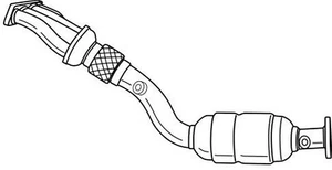170 cv Catalizzatore per Mini Mini R50, R53 Cooper S 1598 cc 125 KW 170 CV - Imagen 1 de 1