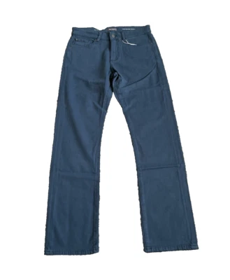 Pantalones de mezclilla para hombre DL1961 azul piedra pierna muy recta 29 x 32 NUEVO sarga suave elástica Foto 1 de 4