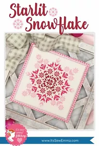 Starlit Snowflake Cross Stitch Pattern by It's Sew Emma - Picture 1 of 2