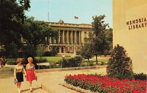 State Historical Society & University Lower Campus Madison, Wisconsin PC de colección - Imagen 1 de 2