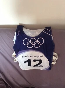 Rarissima pettorina olimpiadi usata atleti Freestyle Torino 2006 n.12 collezione - Bild 1 von 2