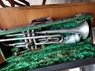Vintage VARSITY silver Trumpet Made By Cleveland