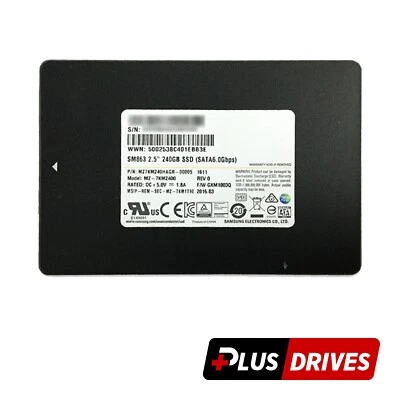 240GB SATA SSD MZ-7KM2400 Samsung 2.5 Enterprise SSD 6Gbps SM863 - Image 1 of 4