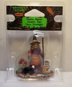 NUOVO ACCESSORIO PORCELLANA 2021 LEMAX SPOOKY TOWN "SPAVENTOSA STREGA" - Foto 1 di 12