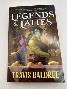 Travis Baldree Legends & Lattes Fantasy Fiction Trade Paperback Novel - Picture 1 of 12