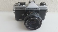 Fujica ST605 35mm câmera SLR de filme com Lente Fujinon 55mm F/2.2 Estojo