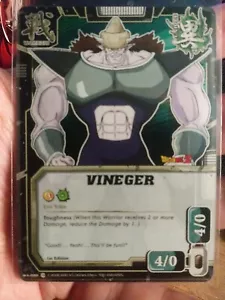 Bandai Dragon Ball CCG Vineger WA-090 Foil - Foto 1 di 2