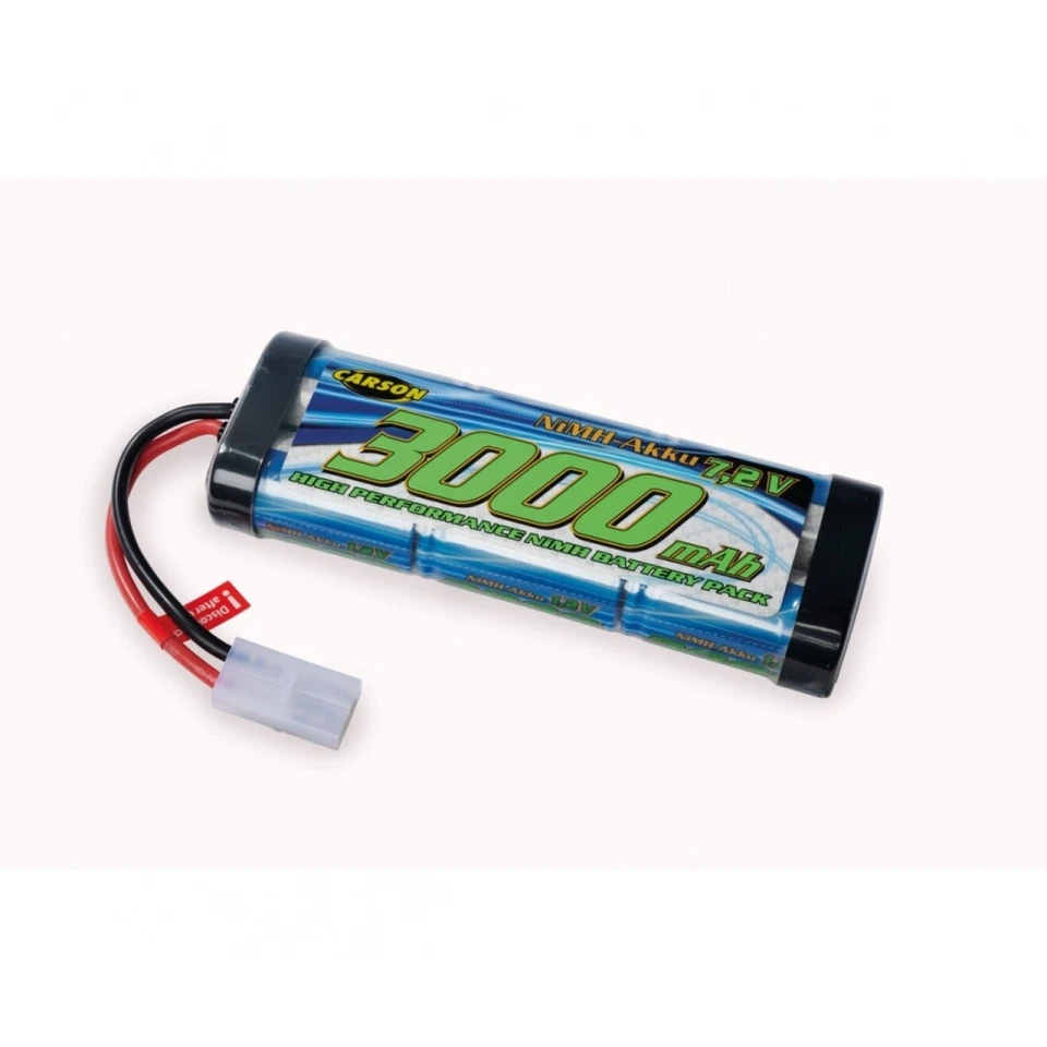 Carson 500608224 - 7,2V/3000mAh NiMH Race Akku ( Tamiya-Stecker)   Neuware - Bild 1 von 1