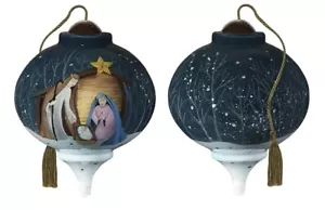 Ne' Qwa Art O Come Let Us Adore Him Petite Marquis Ornament-Neu im Karton-Kitt Wichmann - Bild 1 von 3