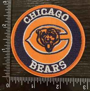 CHICAGO BEARS EMBROIDERED IRON ON PATCH NFL FOOTBALL