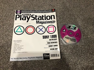 PLAYSTATION MAGAZINE No.30 + PS1 demo CD - March 1998 Red Alert Armoured Core - Imagen 1 de 3