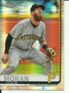 2019 Topps Chrome Prizm Refractor Colin Moran card # 65 Pittsburgh Pirates - Picture 1 of 1