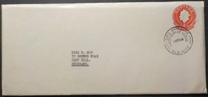 1966 4c QE2 Embossed Long cover.First Day of Issue(LotE624624) - Picture 1 of 2