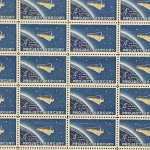 United States 4¢ Project Mercury Capsule Postage Stamp #1193 Pack of 100 - Picture 1 of 1