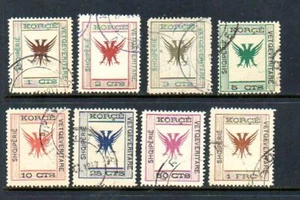 Albania - Scott #'s 54-61 - Used - Picture 1 of 1