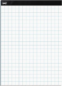 Mr. Pen- Graph Paper, 2X2 (2 Squares per Inch), 8.5"X11", 55 Sheets, Grid Paper, - Picture 1 of 12