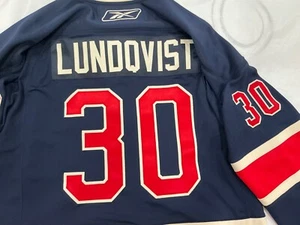 85th Anniversary Heritage Authentic Henrik Lundqvist Jersey Rangers NHL Hockey L - Picture 1 of 15