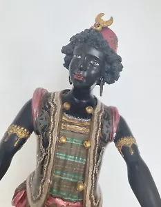Antique Venetian Blackamoor Figure Circa 1860.. Tall - Picture 1 of 12