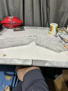 2 Godinger Shannon Kristall FREEDOM Messer Besteck Besteck Halter(e) Caddy - Bild 1 von 18