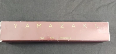 Yamazaki Ramona 5 Piezas Colocación 18/8 Negro Oro Gerald Patrick EN CAJA Japón Foto 1 de 4