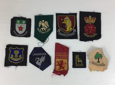 Vintage 1950’s Boy Scouts County Badges / Patches Job Lot Various - Image 1 of 4