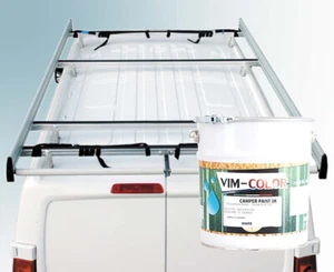 Kit Vim-Color Resina Poliuretanica per Tetti dei Camper Monocomponente 1 Kg 5 M² - Foto 1 di 4