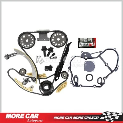 Kit de corrente de distribuição conjunto de parafusos de lubrificador de engrenagem de junta ajuste 00-08 Chevrolet HHR Saturn 2.2L - Imagem 1 de 4