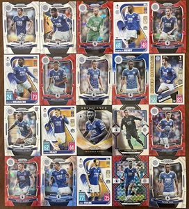 20 Card Lot LEICESTER CITY English Premier Soccer League Prizm Red Ice Holo - Picture 1 of 7